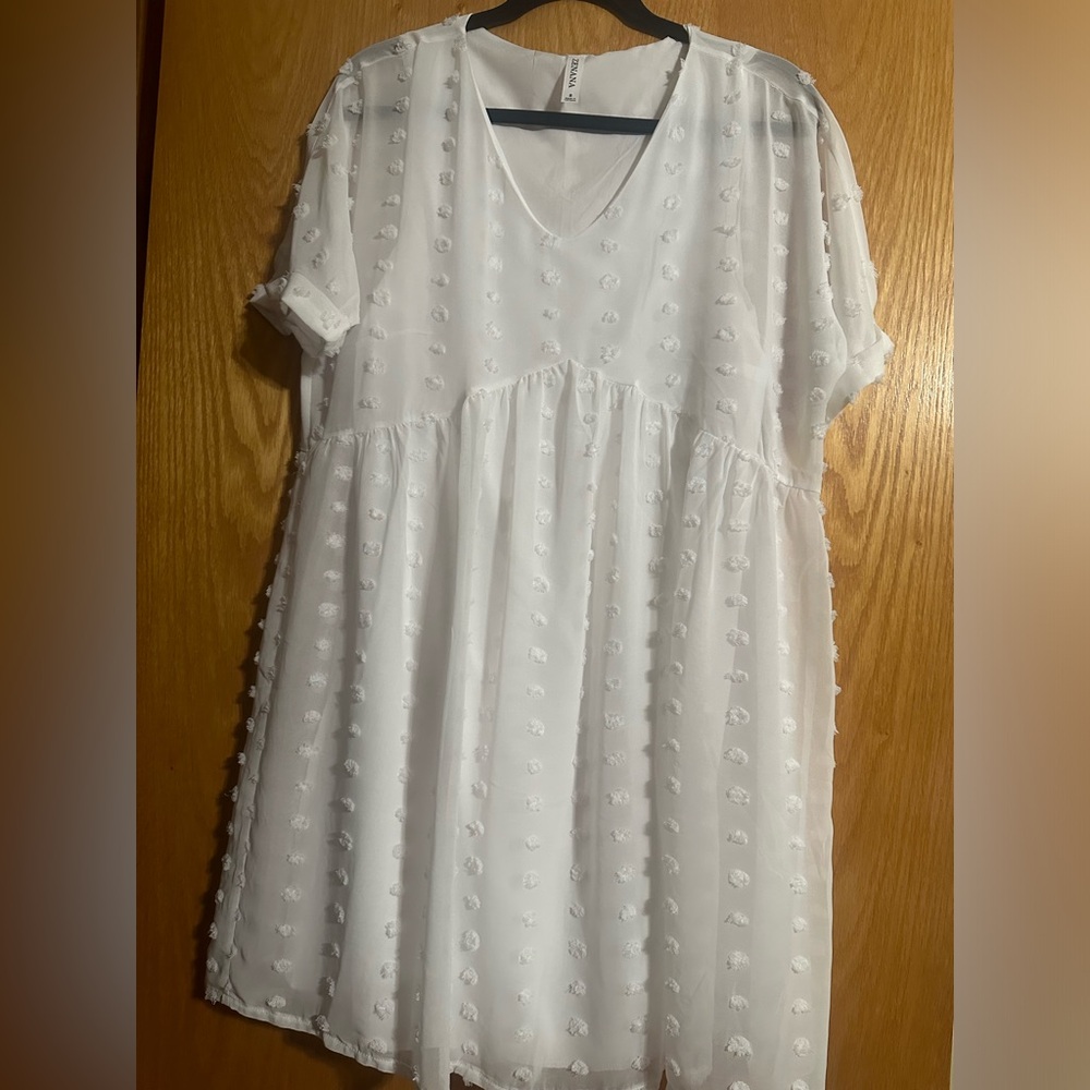 White Dress size Small